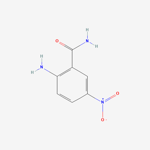 5-Nitroanthranilamide (CAS: 16313-65-8) - Chemical Structure and Molecular Formula 
