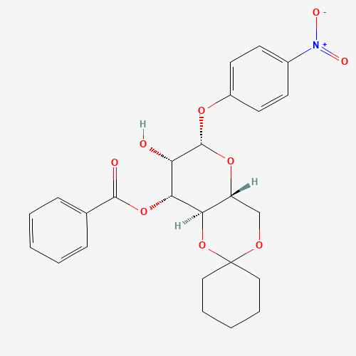 p-Nitrophenyl 3-O-Benzoyl-4,6-cyclohexylidene-b-D-mannopyranoside (CAS: 102717-17-9) - Related Chemical Product