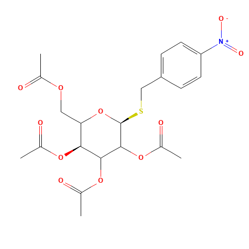 4-Nitrobenzyl 2,3,4,6-Tetra-O-acetyl-1-thio-b-D-galactopryranoside (CAS: 35785-42-3) - Related Chemical Product