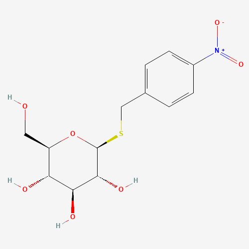 4-Nitrobenzyl 1-Thio-b-D-glucopyranoside (CAS: 35785-17-2) - Chemical Structure and Molecular Formula 