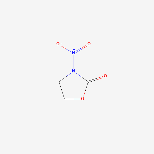 3-Nitro-2-oxazolidinone (CAS: 85430-60-0) - Chemical Structure and Molecular Formula 