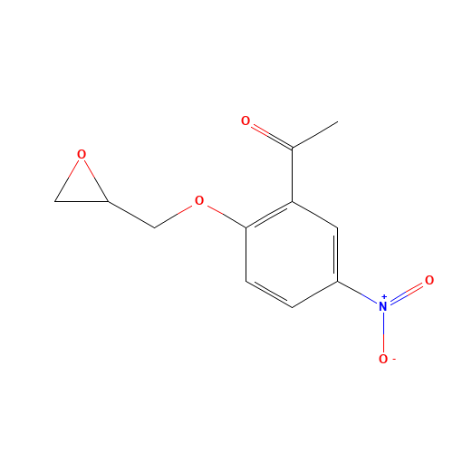 5-Nitro-2-(oxiranylmethoxy)acetophenone (CAS: 329722-31-8) - Related Chemical Product