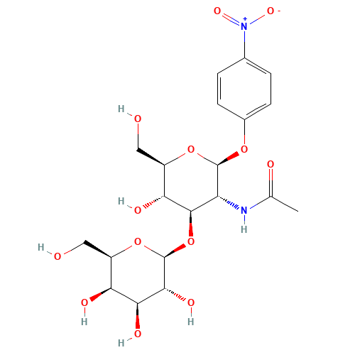 p-Nitrophenyl 2-Acetamido-2-deoxy-3-O-(b-D-galactopyranosyl)-b-D-glucopyranoside (CAS: 57467-13-7) - Related Chemical Product
