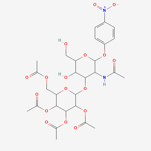 p-Nitrophenyl 2-Acetamido-2-deoxy-3-O-(2,3,4,6-tetra-O-acetyl-b-D-galactopyranosyl)-a-D-galactopyranoside (CAS: 59837-13-7) - Related Chemical Product