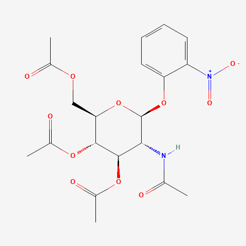 o-Nitrophenyl 2-Acetamido-2-deoxy-3,4,6-tri-O-acetyl-b-D-galactopyranoside (CAS: 13089-26-4) - Related Chemical Product