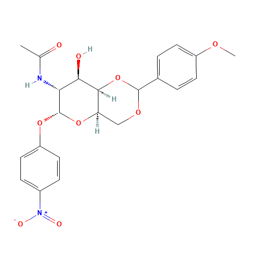 4-Nitrophenyl 2-Acetamido-4,6-O-methoxybenzylidene-2-deoxy-a-D-galactopyranoside (CAS: 59868-86-9) - Related Chemical Product