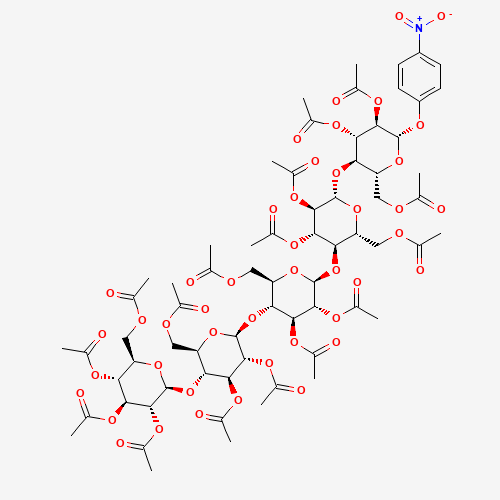 p-Nitrophenyl b-D-Cellopentaoside, Hexadecaacetate (CAS: 129411-66-1) - Related Chemical Product