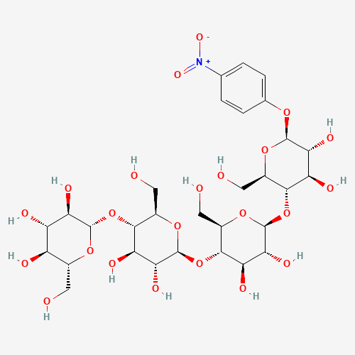 p-Nitrophenyl b-D-Cellotetraoside (CAS: 129411-62-7) - Chemical Structure and Molecular Formula 