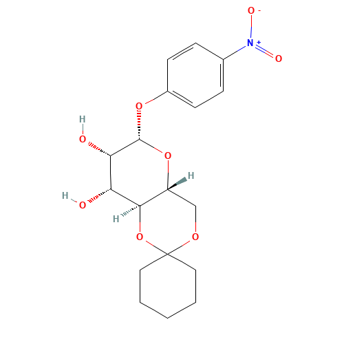 p-Nitrophenyl 4,6-Cyclohexylidene-b-D-mannopyranoside (CAS: 102717-16-8) - Related Chemical Product