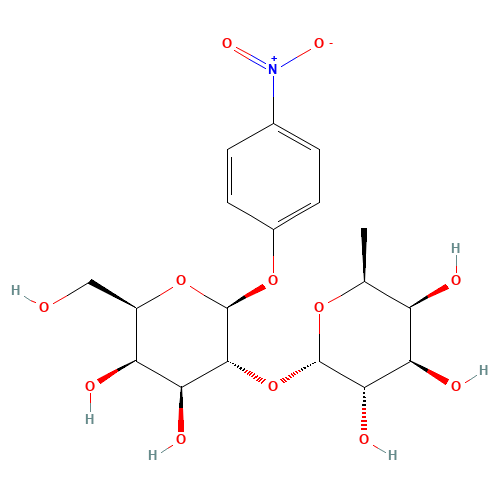p-Nitrophenyl 2-O-(a-L-fucopyranosyl)-b-D-galactopyranoside (CAS: 66347-27-1) - Related Chemical Product