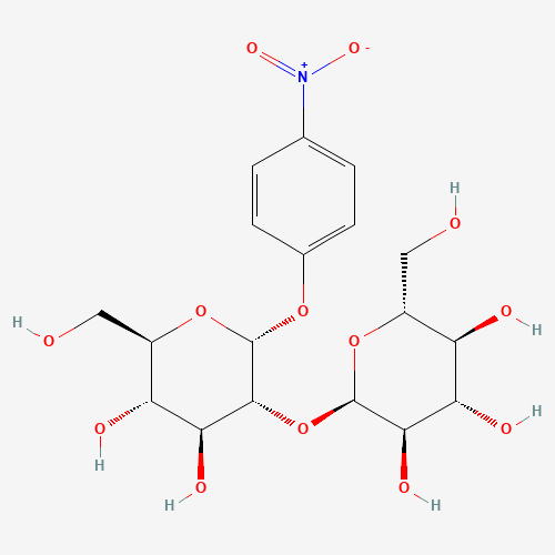 4-Nitrophenyl 2-O-a-D-Glucopyranosyl-a-D-glucopyranoside (CAS: 147103-31-9) - Related Chemical Product