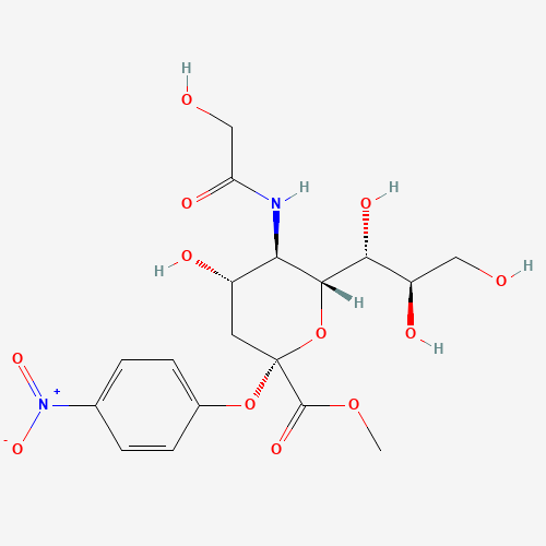 2-O-(p-Nitrophenyl)-a-D-N-glycolylneuraminic Acid Methyl Ester (CAS: 1000890-53-8) - Related Chemical Product