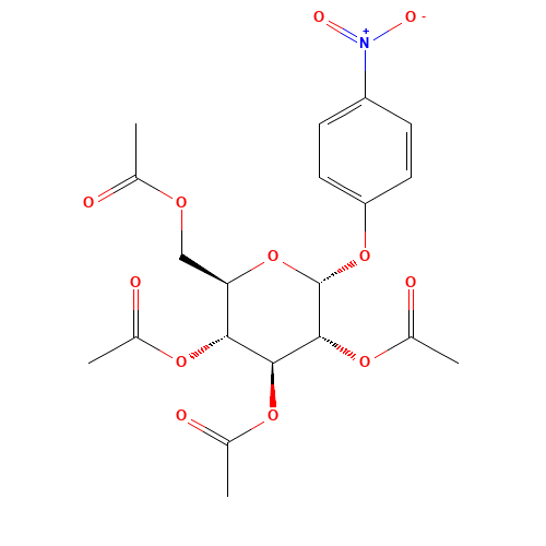 p-Nitrophenyl-2,3,4,6-tetra-O-acetyl-a-D-glucopyranoside (CAS: 14131-42-1) - Related Chemical Product