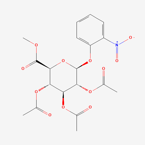 2-Nitrophenyl 2,3,4-Tri-O-acetyl-b-D-glucuronide, Methyl Ester (CAS: 55274-44-7) - Related Chemical Product