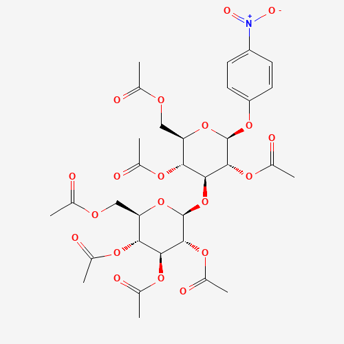 4-Nitrophenyl 2,4,6-Tri-O-acetyl-3-O-(2,3,4,6-tetra-O-acetyl -b-D-glucopyranosyl)-b-D-glucopyranoside (CAS: 195715-98-1) - Related Chemical Product