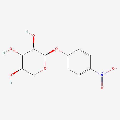 p-Nitrophenyl a-D-Xylopyranoside (CAS: 10238-28-5) - Chemical Structure and Molecular Formula 