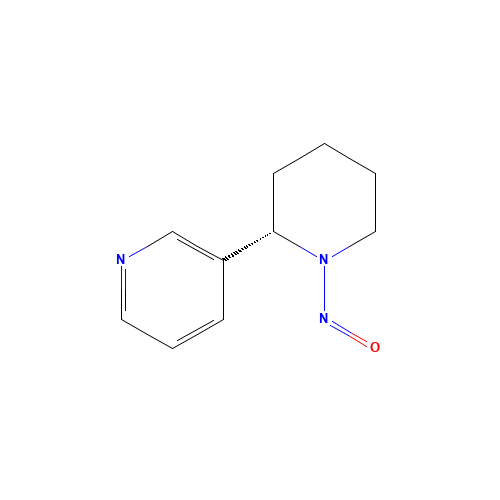 (S)-N-Nitroso Anabasine (CAS: 1133-64-8) - Chemical Structure and Molecular Formula 