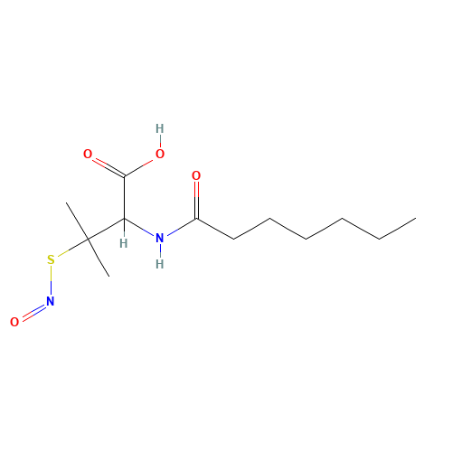 S-Nitroso-N-heptanoyl-D,L-penicillamine (CAS: 225234-00-4) - Related Chemical Product