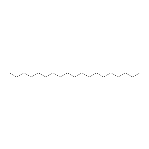 Nonadecane (CAS: 629-92-5) - Chemical Structure and Molecular Formula 