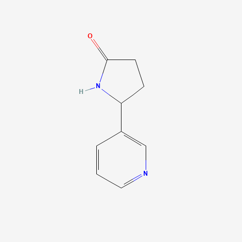 (R,S)-Norcotinine (CAS: 17708-87-1) - Chemical Structure and Molecular Formula 