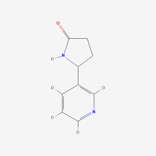 (R,S)-Norcotinine-pyridyl-d4 (CAS: 1020719-70-3) - Related Chemical Product