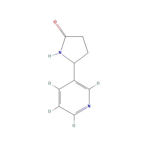 (R,S)-Norcotinine-pyridyl-d4 (CAS: 1020719-70-3) - Related Chemical Product