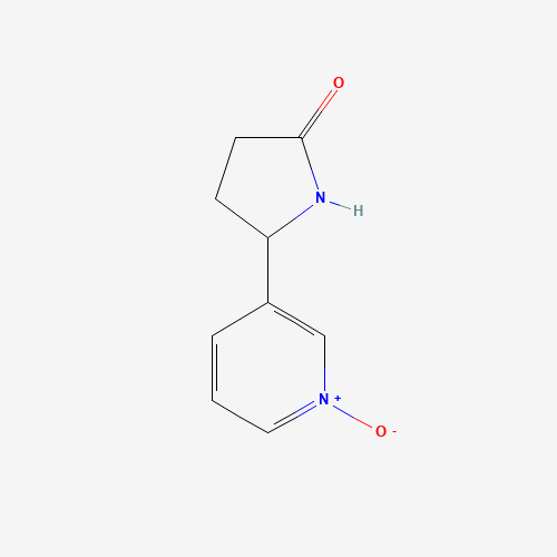 (R,S)-Norcotinine N-Oxide (CAS: 101708-63-8) - Chemical Structure and Molecular Formula 