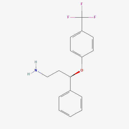 (R)-Norfluoxetine (CAS: 130194-43-3) - Chemical Structure and Molecular Formula 