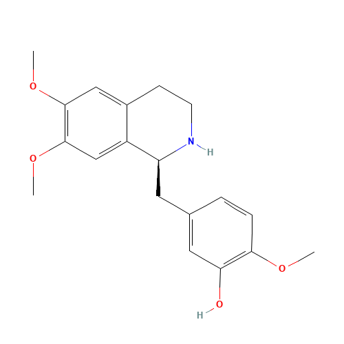 (S)-Nor Laudanine (CAS: 1206614-00-7) - Chemical Structure and Molecular Formula 