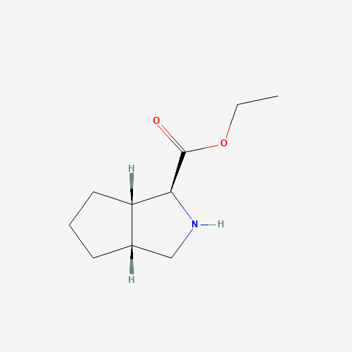 (1S,3aR,6aS)-Octahydrocyclopenta[c]pyrrole-1-carboxylic Acid Ethyl Ester (CAS: 402958-25-2) - Related Chemical Product