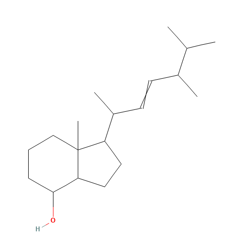(1R,3aR,4S,7aR)-Octahydro-7a-methyl-1-[(1R,2E,4R)-1,4,5-trimethyl-2-hexen-1-yl]-1H-inden-4-ol (CAS: 55812-82-3) - Related Chemical Product