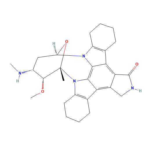 1,1',2,2',3,3',4,4'-Octahydro Staurosporine (CAS: 220038-18-6) - Chemical Structure and Molecular Formula 