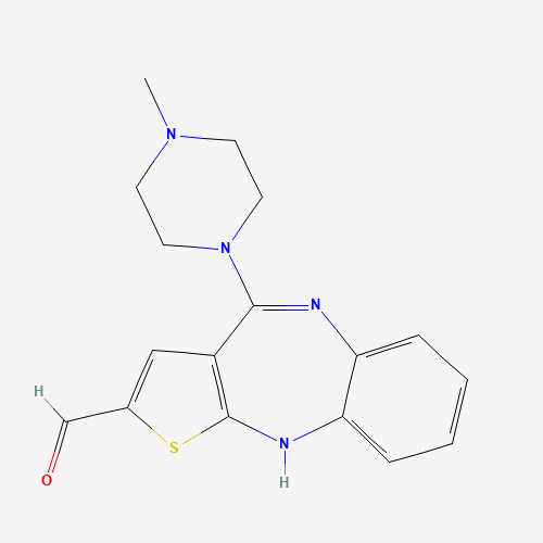 Olanzapine 2-Carboxaldehyde (CAS: 1330277-34-3) - Chemical Structure and Molecular Formula 