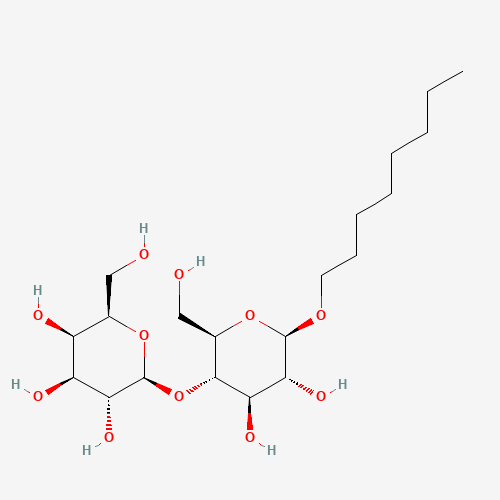 Octyl b-D-Lactoside (CAS: 74513-17-0) - Chemical Structure and Molecular Formula 