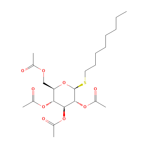 Octyl Tetra-2,3,4,6-O-acetyl-b-D-thioglucopyranoside (CAS: 85618-26-4) - Related Chemical Product