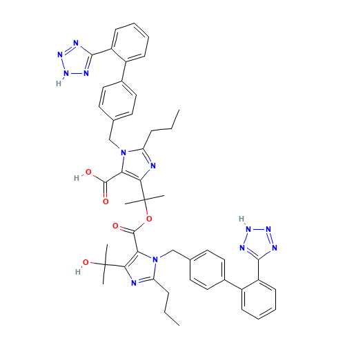 Olmesartan Dimer Ester Impurity (CAS: 1040250-19-8) - Related Chemical Product