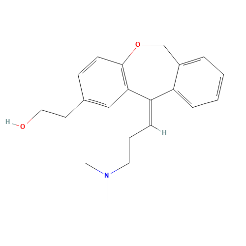 Olopatadine Methanol (CAS: 113835-76-0) - Chemical Structure and Molecular Formula 