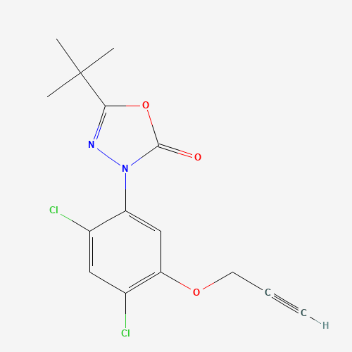 Oxadiargyl (CAS: 39807-15-3) - Chemical Structure and Molecular Formula 