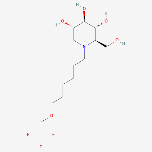 N-(7-Oxa-9,9,9-trifluorononyl)deoxynojirimycin (CAS: 383417-50-3) - Related Chemical Product