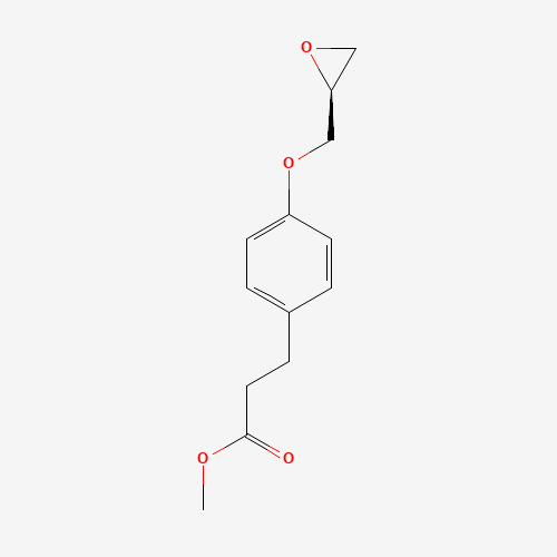 4-[(2S)-Oxiranylmethoxy]benzenepropanoic Acid Methyl Ester (CAS: 112805-58-0) - Related Chemical Product