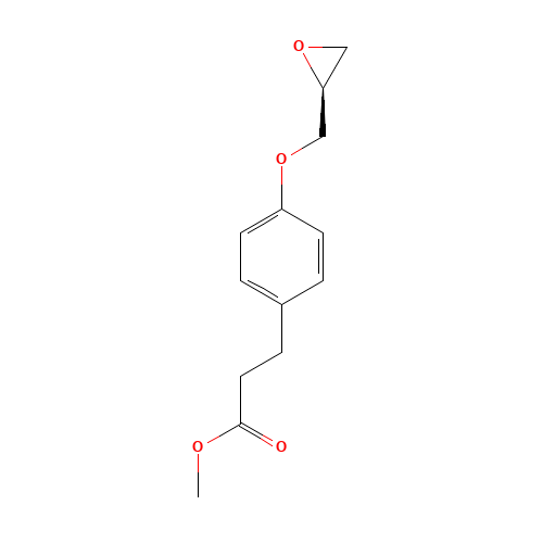 4-[(2S)-Oxiranylmethoxy]benzenepropanoic Acid Methyl Ester (CAS: 112805-58-0) - Related Chemical Product
