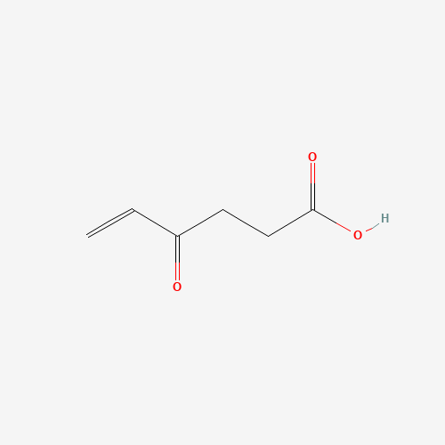 4-Oxo-5-hexenoic Acid (CAS: 6934-64-1) - Chemical Structure and Molecular Formula 