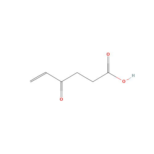 4-Oxo-5-hexenoic Acid (CAS: 6934-64-1) - Chemical Structure and Molecular Formula 