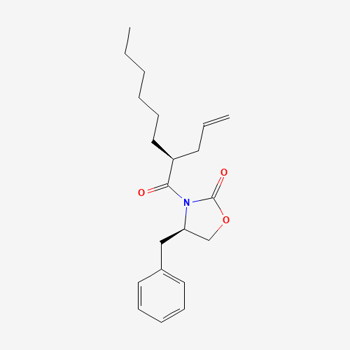 (4R)-3-[(2S)-1-Oxo-2-(2-propenyl)octyl]-4-benzyl-2-oxazolidinone (CAS: 548783-48-8) - Related Chemical Product
