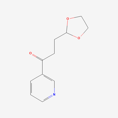 2-[3-Oxo-3-(3-pyridyl)propyl]-1,3-dioxolane (CAS: 109065-57-8) - Related Chemical Product