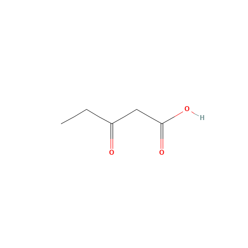 3-Oxopentanoic Acid (CAS: 10191-25-0) - Chemical Structure and Molecular Formula 
