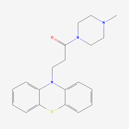 1'-Oxo Perazine (CAS: 91508-47-3) - Chemical Structure and Molecular Formula 