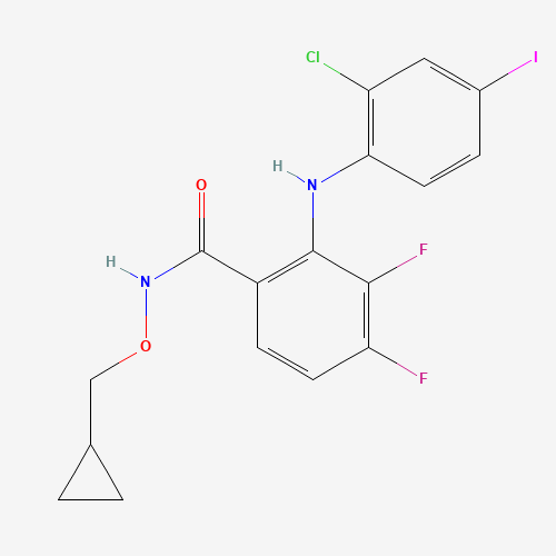 PD-184352 (CAS: 212631-79-3) - Chemical Structure and Molecular Formula 