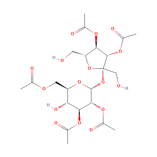 3,4,2',3',6'-Penta-O-acetylsucrose (CAS: 35867-25-5) - Related Chemical Product