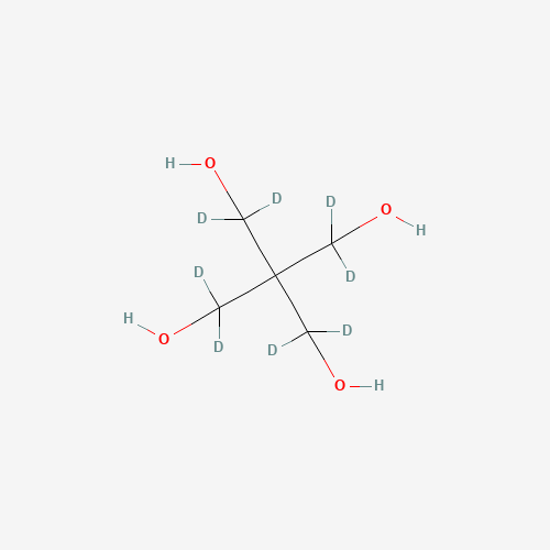 Pentaerythritol-d8 (CAS: 82414-60-6) - Chemical Structure and Molecular Formula 